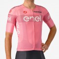 Heren Fietskleding Roze Giro d'Italia 2024 koersshirt