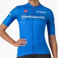 Dames Fietskleding Blauw Giro d'Italia 2024 Competizione-shirt