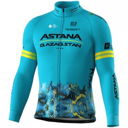 Heren Fietskleding Biemme Astana Qazaqstan 2024-shirt met lange mouwen