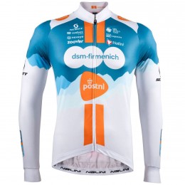 Heren Fietskleding Team DSM Firmenich Postnl 2024 shirt met lange mouwen