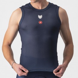 Heren Fietskleding Castelli Soudal Quick-Step 2024 Pro Mesh mouwloos shirt