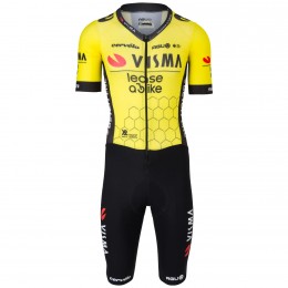 Heren Fietskleding Agu Team Visma Lease a Bike 2024 Bodysuit