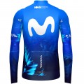 Heren Fietskleding Gobik Movistar 2024 Hyder-shirt met lange mouwen