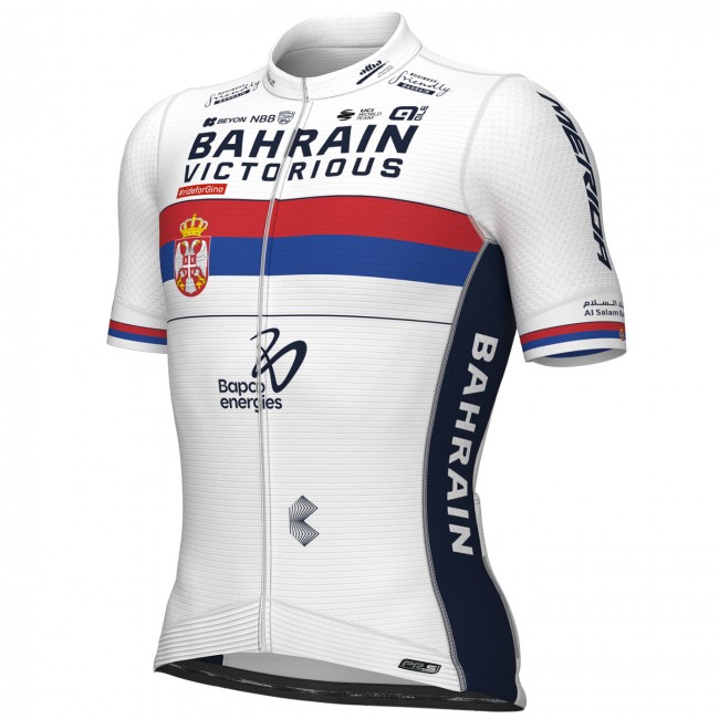 Heren Fietskleding Ale Bahrain Victorious 2024 PRS-shirt - Servisch kampioen Heren Fietskleding Ale Bahrain Victorious 2024 PRS-shirt - Servisch kampioen