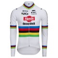 Heren Fietskleding Alpecin Deceuninck 2024 shirt met lange mouwen - WK