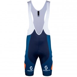 Heren Fietskleding Team DSM Firmenich Postnl 2024 trainingsbroek met bretels