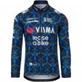 Heren Fietskleding Team Visma Lease a Bike 2024 The Renaissance Agu shirt met lange mouwen - TDF