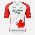 Heren Hiru Orbea Factory Team 2025 Core Jersey - Canadees kampioen