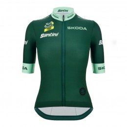 Dames Groene Tour de France 2025 Fan Line Trui