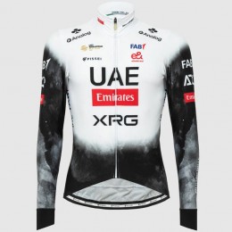 Heren UAE Team Emirates 2025 Pissei shirt met lange mouwen