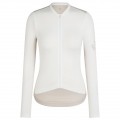 Dames Fietskleding Rapha Pro Team Lightweight damesshirt met lange mouwen - wit