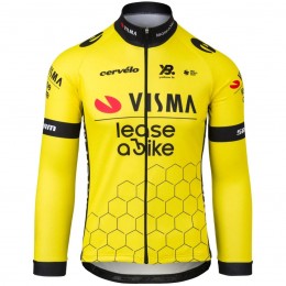 Dames Fietskleding Team Visma Lease a Bike 2025 damesshirt met lange mouwen