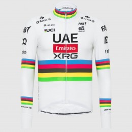 Heren UAE Team Emirates 2025 Pissei shirt met lange mouwen - Tadej Pogacar