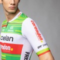 Heren Fietskleding Ale Crelan Corendon 2025 shirt
