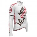 AG2R Citroen 2022 wielershirt met lange mouwen professioneel wielerteam AG2R Citroen 2022 wielershirt met lange mouwen professioneel wielerteam