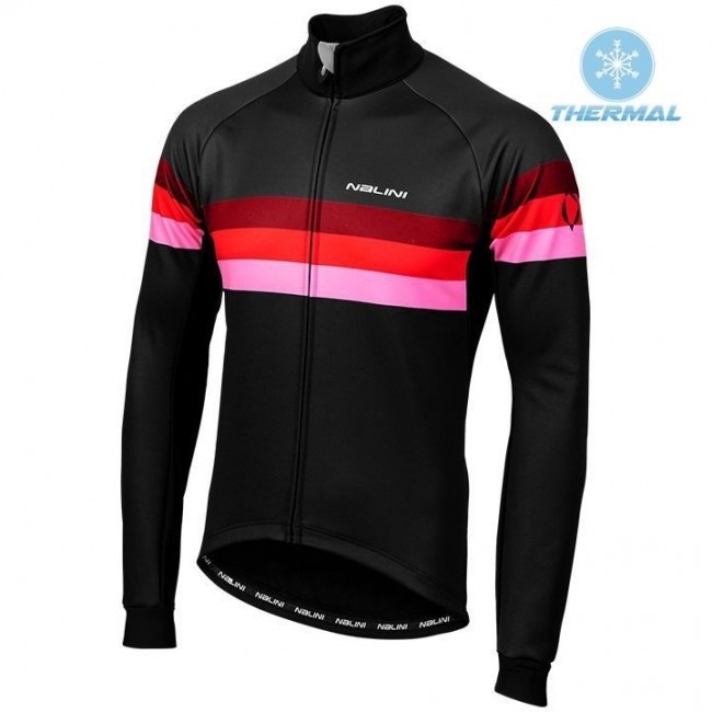 2019 Nalini Warm 2.0 Zwart-Rood Thermal Wielershirt Lange Mouw 527YBQM 2019 Nalini Warm 2.0 Zwart-Rood Thermal Wielershirt Lange Mouw 527YBQM