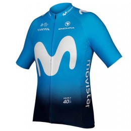 MOVISTAR TEAM 2019 Wielershirt Korte Mouw