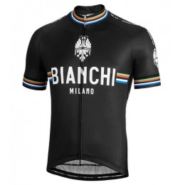 BIANCHI MILANO New Pride Black Wielershirt Korte Mouw