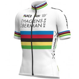 2019 World Champion Hagens Berman Axeon Wielershirt Korte Mouw