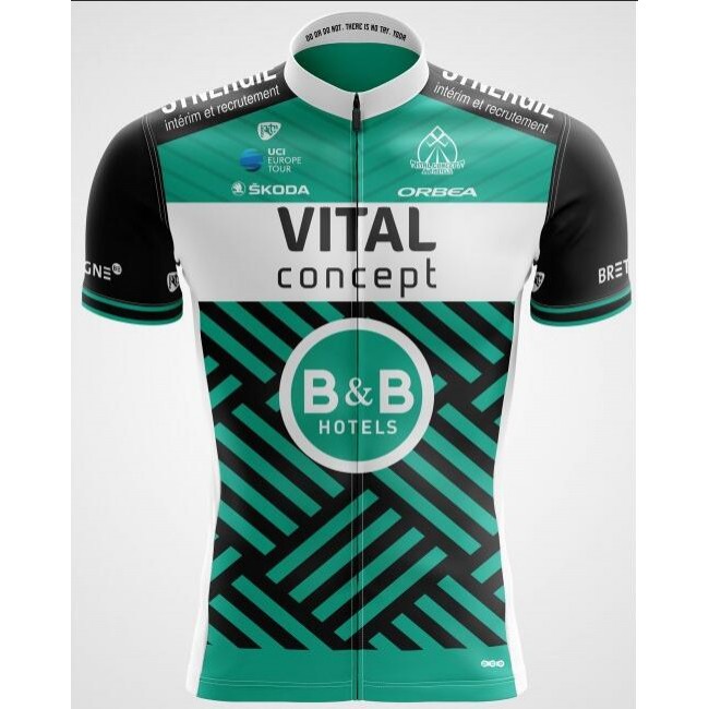 Vital Concept Cycling 2019 Wielershirt Korte Mouw Vital Concept Cycling 2019 Wielershirt Korte Mouw