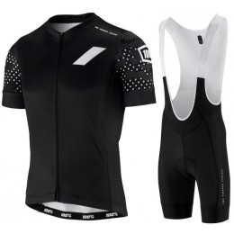 100% Exceed-Black Fietskleding Set Wielershirt Korte Mouw+Korte Fietsbroeken Bib