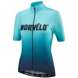 MORVELO Dames AQUA Wielershirt Korte Mouw