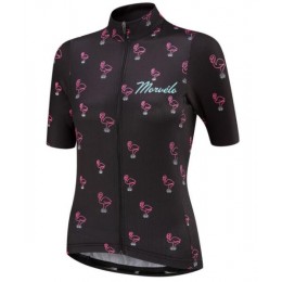 MORVELO Dames BLUE TILE Wielershirt Korte Mouw