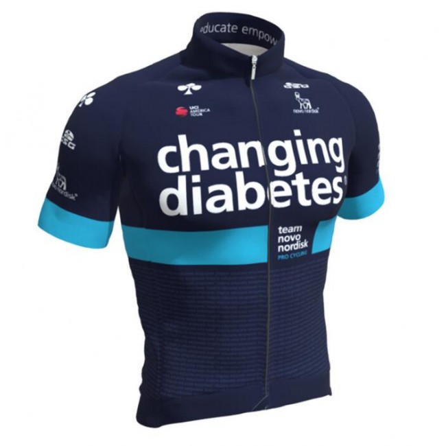 TEAM NOVO NORDISK 2019 Wielershirt Korte Mouw TEAM NOVO NORDISK 2019 Wielershirt Korte Mouw