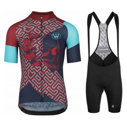 2020 Asos Fastlane Wyndymilla Anarchy Fietskleding Set Fietsshirt Met Korte Mouwen+Korte Koersbroek Bib 428DVRK