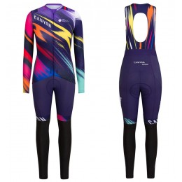2020 Canyon Pro Team CS Dames's Fietskleding Wielershirt Lange Mouw And Pants Set 217QFBI