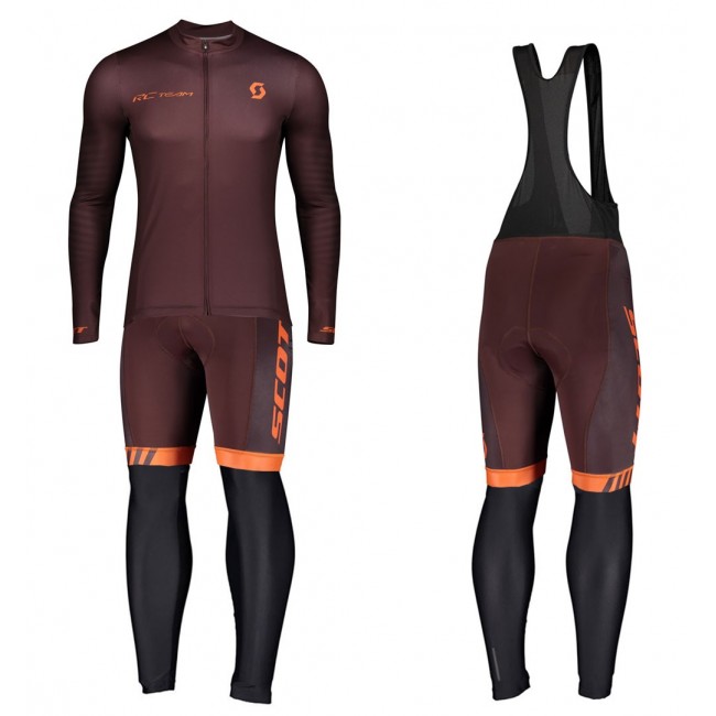 2020 Scott RC Team 1.0 Claret Wielerkleding Set Wielershirt Lange Mouw+Lange Fietsbroeken Bib 162KJZW 2020 Scott RC Team 1.0 Claret Wielerkleding Set Wielershirt Lange Mouw+Lange Fietsbroeken Bib 162KJZW