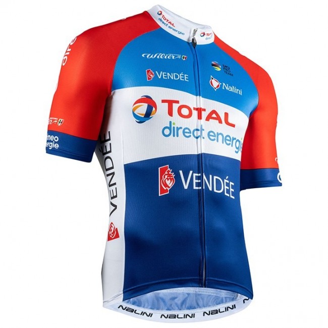 2020 TOTAL Direct Energie Wielershirt Korte Mouw 813OHXM 2020 TOTAL Direct Energie Wielershirt Korte Mouw 813OHXM