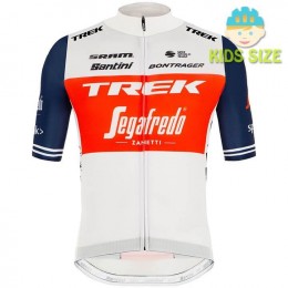 2020 TREK-Segafredo Pro Team Kids Wielershirt Korte Mouw 838GJBN