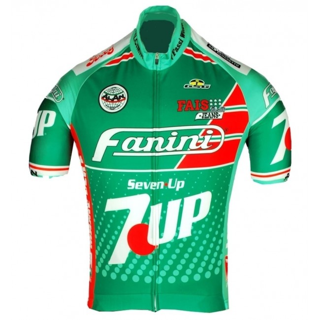 Retro Fanini 7 UP Wielershirt Korte Mouw Retro Fanini 7 UP Wielershirt Korte Mouw