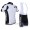 2014 Assos Fietskleding Set Fietsshirt Met Korte Mouwen+Korte Koersbroek Wit