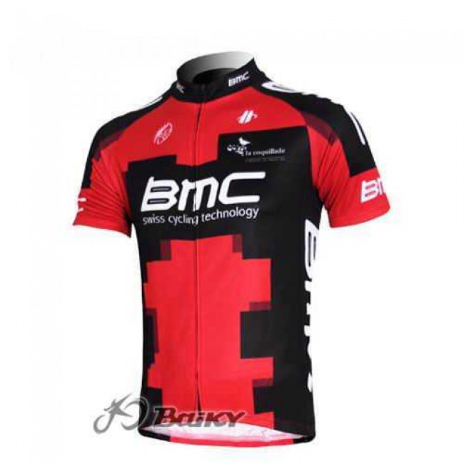 BMC Racing Teams Wielershirt Met Korte Mouwen Rood BMC Racing Teams Wielershirt Met Korte Mouwen Rood