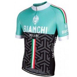 2017 Milano Bianchi Wielershirt Met Korte Mouwen 007