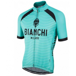 2017 Milano Bianchi Wielershirt Met Korte Mouwen 004