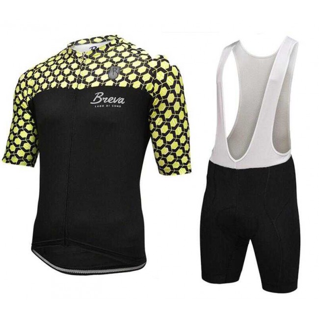 2016-2017 Breva Wielrenkleding Trui Fietskleding Set Fietsshirt Met Korte Mouwen+Korte Koersbroek Geel 2016-2017 Breva Wielrenkleding Trui Fietskleding Set Fietsshirt Met Korte Mouwen+Korte Koersbroek Geel
