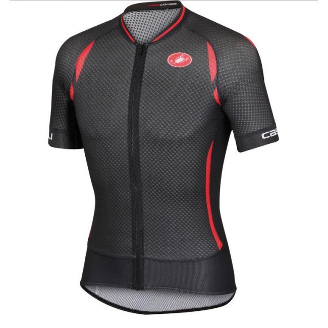 2016 Castelli Klimmers 2.0 Wielershirt Korte Zwart Rood 2016 Castelli Klimmers 2.0 Wielershirt Korte Zwart Rood