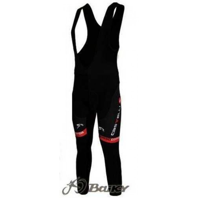 Castelli Pro Team Lange Fietsbroeken Bib Zwart Castelli Pro Team Lange Fietsbroeken Bib Zwart