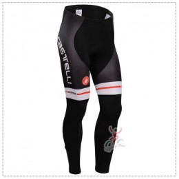 Castelli 2014 Lange Fietsbroeken Wit Rood