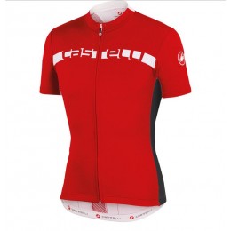 2016 Castelli Prologo 4.0 Wielershirt Korte Mouw Rood