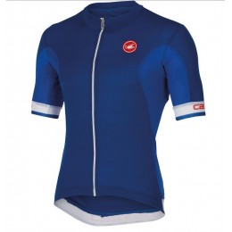 2016 Castelli Volata Wielershirt Korte Mouw Blauw