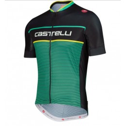 2016 Castelli Exclusive Wielershirt Korte Mouw Groen
