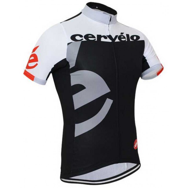 2015 Cervelo Wielershirt Met Korte Mouwen Zwart Gris 2015 Cervelo Wielershirt Met Korte Mouwen Zwart Gris