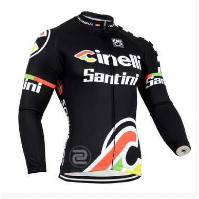 2014 Cinelli Fietskleding Wielershirt Lange Mouw Zwart 2014 Cinelli Fietskleding Wielershirt Lange Mouw Zwart