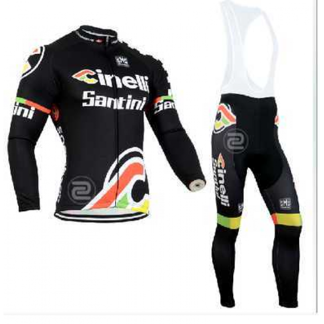 2014 Cinelli Wielerkleding Set Wielershirt Lange Mouwen+Lange Fietsbroeken Bib Zwart 2014 Cinelli Wielerkleding Set Wielershirt Lange Mouwen+Lange Fietsbroeken Bib Zwart