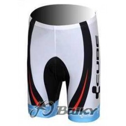 Cube Fintro Pro Team Korte Fietsbroeken Wit Rood