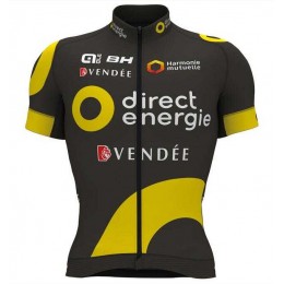 2017 Direct Energie Fietsshirt Korte Mouwen